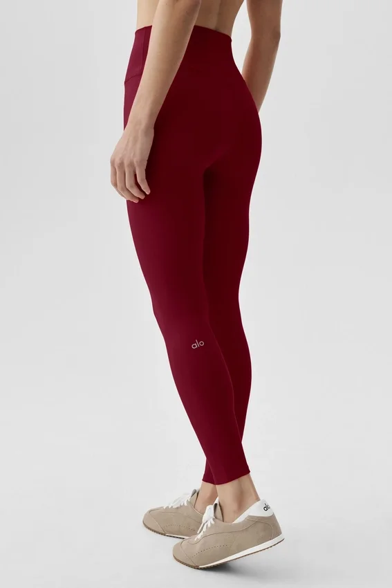 High-Waist Leggings 7/8 Alo Softsculpt - Rojo Summer Romance