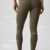 High-Waist Leggings Alo Softsculpt - Olive Tree