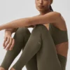 High-Waist Leggings Alo Softsculpt - Olive Tree