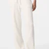 High-Waist Wide Leg Pant «Snuggle up Jersé» — Marfil