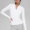 Jersé Alosoft Rapid con media cremallera - Blanco