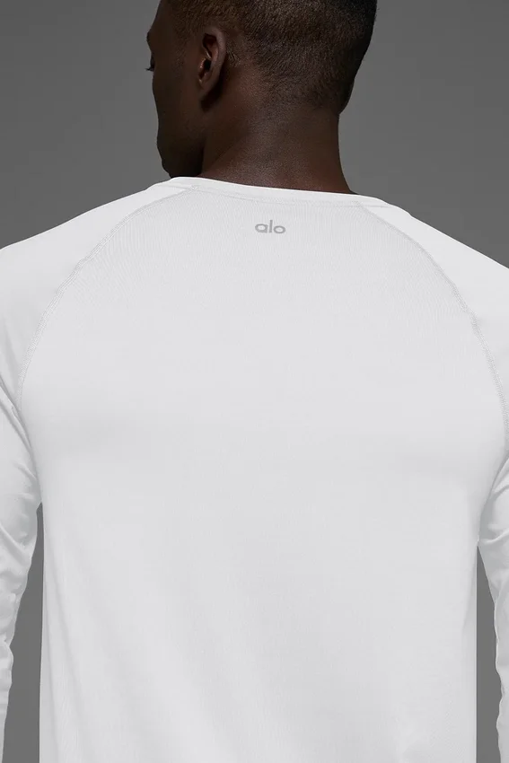 Jersey de cuello redondo y manga larga Idol - Blanco