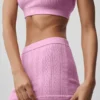 Jerséis de punto Pointelle «Be Mine Hot» — Rosa corazón de caramelo