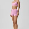 Jerséis de punto Pointelle «Be Mine Hot» — Rosa corazón de caramelo
