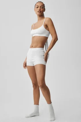 Jerséu «Be Mine Hot» de punto Pointelle - Blanco semitransparente