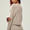 Jerséu Cashmere Embrace - Grano de avena jaspeado