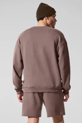 Jerséu Chill de cuello redondo – Color champiñón