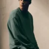 Jerséu Chill de cuello redondo - Verde trébol
