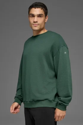 Jerséu Chill de cuello redondo – Verde trébol