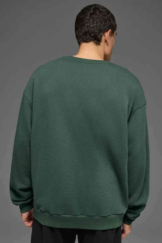 Jerséu Chill de cuello redondo - Verde trébol