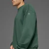 Jerséu Chill de cuello redondo - Verde trébol