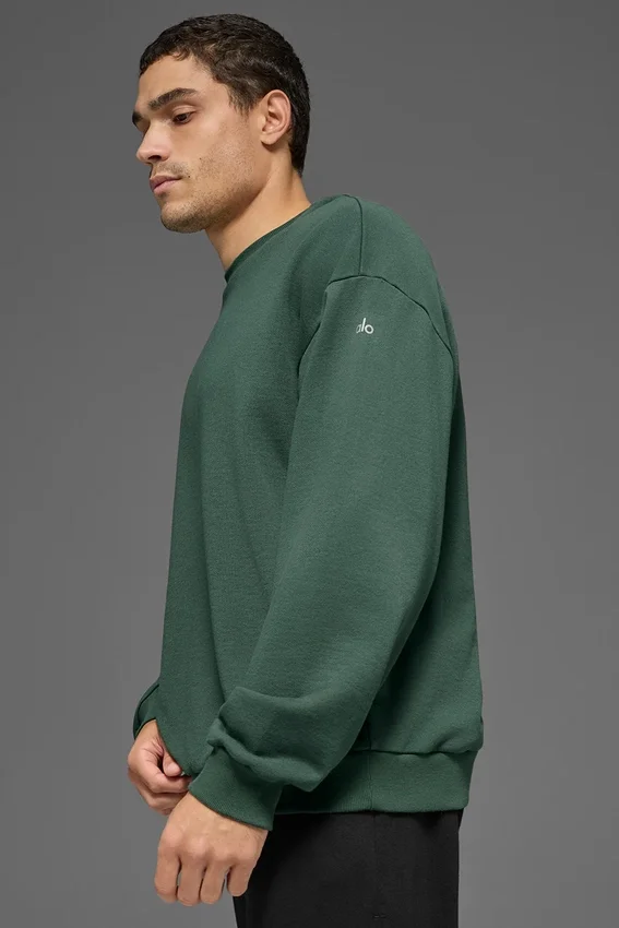 Jerséu Chill de cuello redondo - Verde trébol