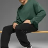 Jerséu Chill de cuello redondo - Verde trébol