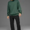 Jerséu Chill de cuello redondo - Verde trébol