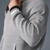 Jerséu con capucha de punto «Sports Club» - Gris jaspeado deportivo