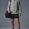 Jerséu con capucha de punto «Sports Club» - Gris jaspeado deportivo