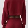 Jerséu corto Sway de cuello redondo - Rojo «Summer Romance»