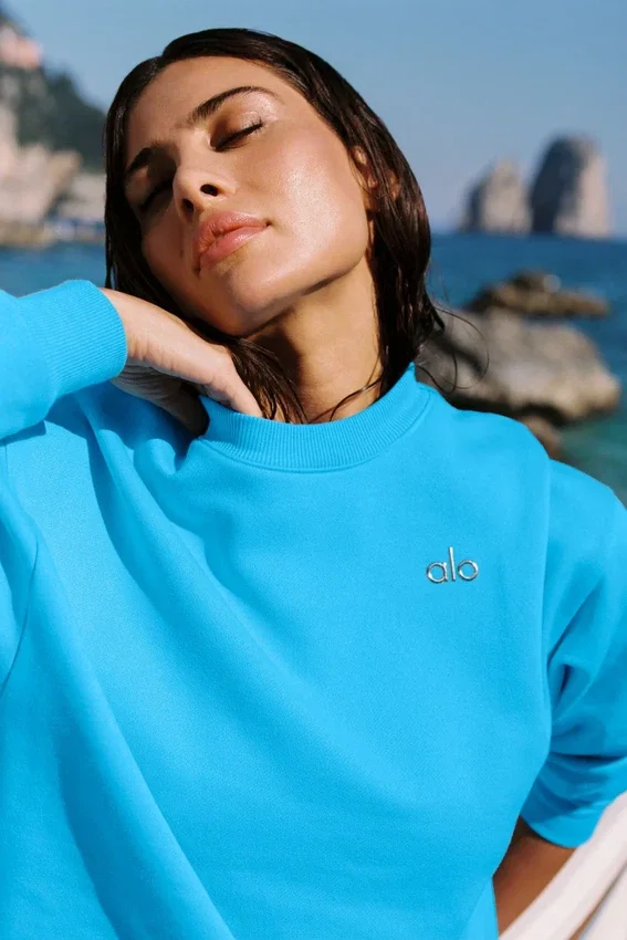 Jerséu de cuello redondo Accolade - Azul celeste