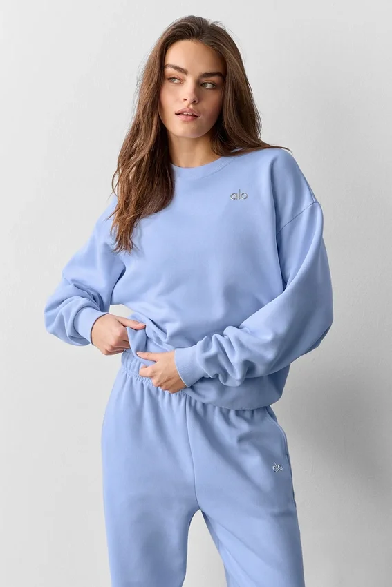 Jerséu de cuello redondo Accolade - Azul Provenza claro