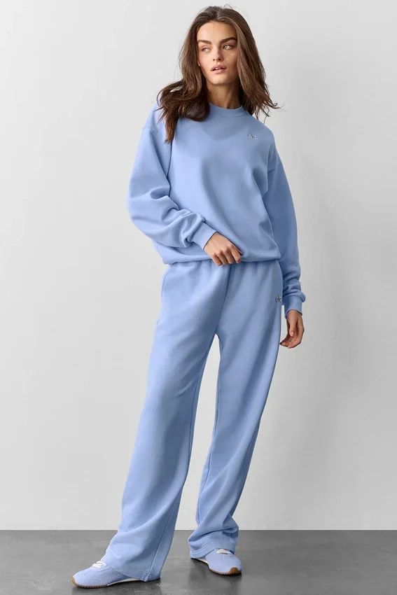 Jerséu de cuello redondo Accolade - Azul Provenza claro