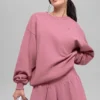 Jerséu de cuello redondo Accolade - Rosa silvestre
