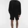 Jerséu de cuello redondo Chill — Negro