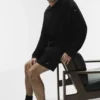 Jerséu de cuello redondo Chill — Negro