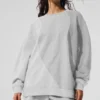 Jerséu de cuello redondo Make Waves - Gris atlético jaspeado tonal