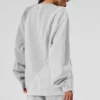 Jerséu de cuello redondo Make Waves - Gris atlético jaspeado tonal