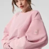 Jerséu de cuello redondo Make Waves - Rosa atardecer tonal