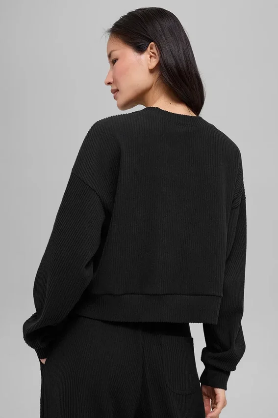 Jerséu de cuello redondo Muse - Negro