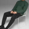 Jerséu de punto acanalado Domain Shift - Verde trébol