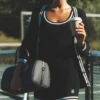 Jerséu de punto estilo club de tenis - Negro/Marfil