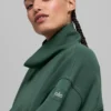 Jerséu Hazy con cuello alto - Verde trébol