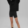 Jerséu Hazy de cuello alto - Negro