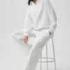 Jerséu Henley de manga larga Take It Easy - Blanco