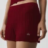 Jerséu High-Waist de punto Sunlit - Rojo «Summer Romance»