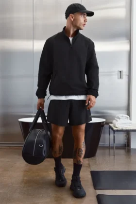 Jerséu ligero de atletismo para llevar — Negro
