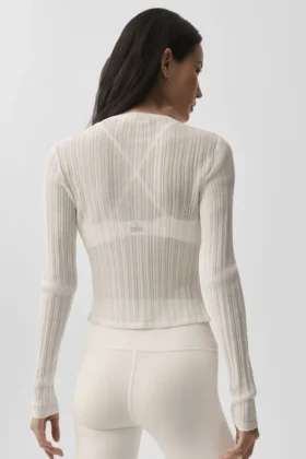 Jerséu Sunlit Cardigan – Marfil