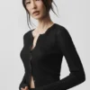 Jerséu Sunlit Cardigan - Negro