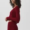 Jerséu Sunlit Cardigan - Rojo Summer Romance