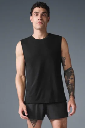 La camiseta de tirantes Triumph Muscle Tank - Negro
