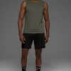La camiseta de tirantes Triumph Muscle - Verde sigiloso