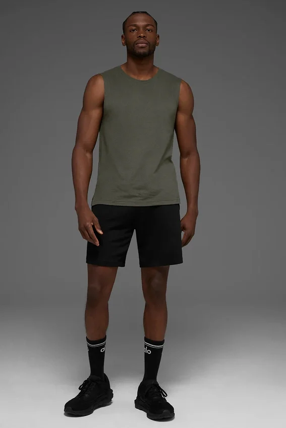 La camiseta de tirantes Triumph Muscle - Verde sigiloso