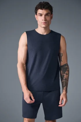 La camiseta sin mangas Triumph Muscle - Azul marino