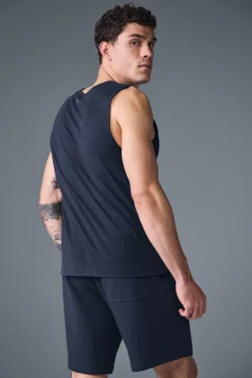 La camiseta sin mangas Triumph Muscle – Azul marino