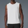 La camiseta sin mangas Triumph Muscle — Blanca
