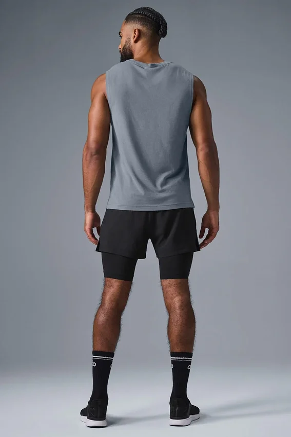 La camiseta sin mangas Triumph Muscle - Gris acero