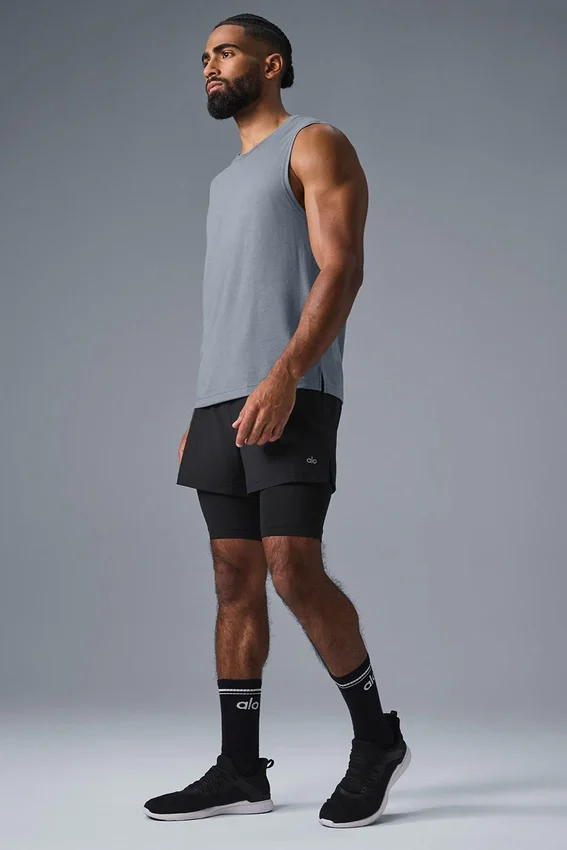 La camiseta sin mangas Triumph Muscle - Gris acero