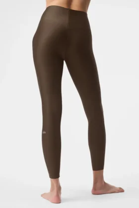Leggings 7/8 de cintura extremadamente alta Airlift Strength – Espresso